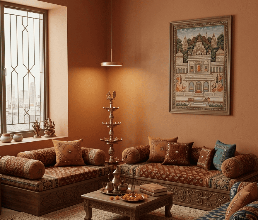 Indian Sitting Corner